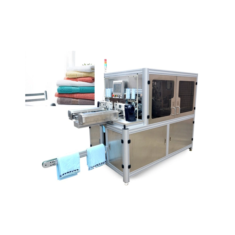 Automatic Terry Towel Cross Hemming Machine