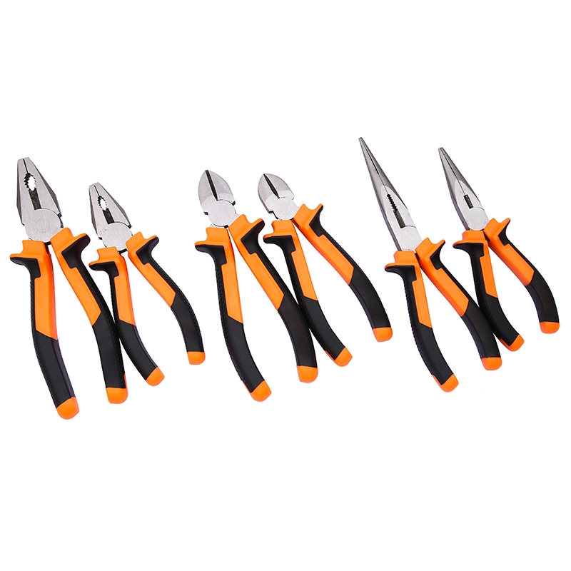 Professional Hand Tool Automatic Wire Stripper Stripping Tools Wire Cutter Multi Function Combination Pliers with PVC Handle