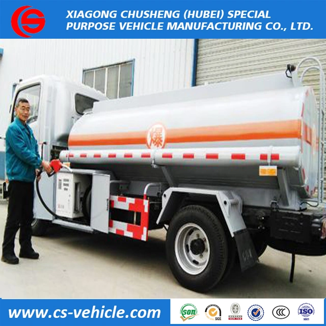 5000liters Aluminium / Carbon Steel Refuel Tank Truck