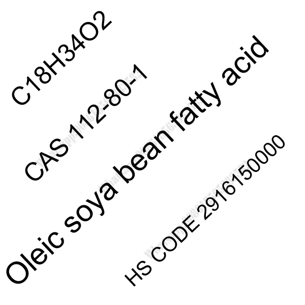 Utilisé dans les laboratoires chimiques de laboratoire chimiques de laboratoire CAS 112-80-1 dans l'industrie chimique Acide oléique de matières premières