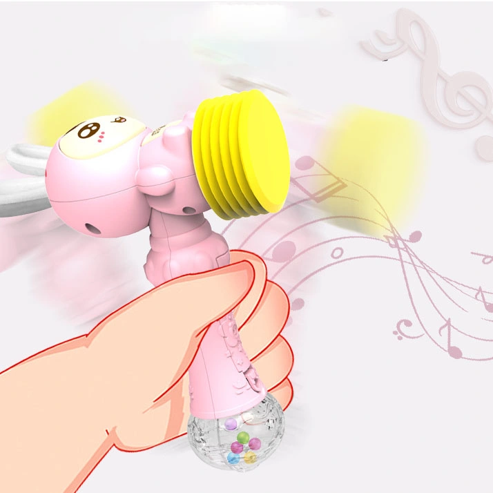 Beat Music Baby Science Education Sleeping Rattle Luminous Toys Lights Stick