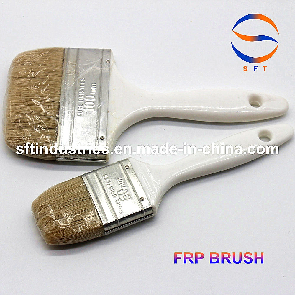 Acrtone Resistant Pig Hair Mane Bristol FRP Paint Brushes