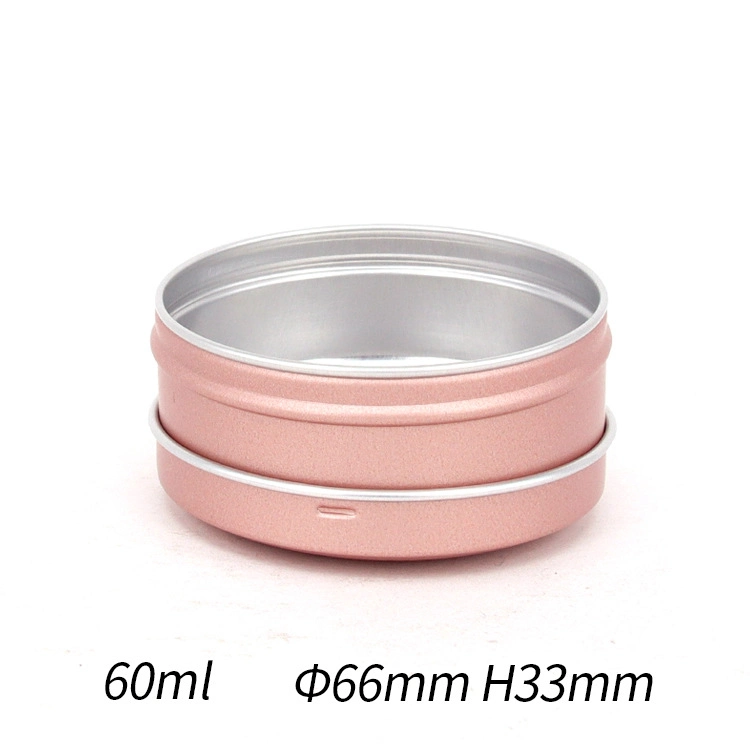 Wholesale/Supplier Cosmetic Container 60ml 2oz Aluminum Jar Beauty Packaging