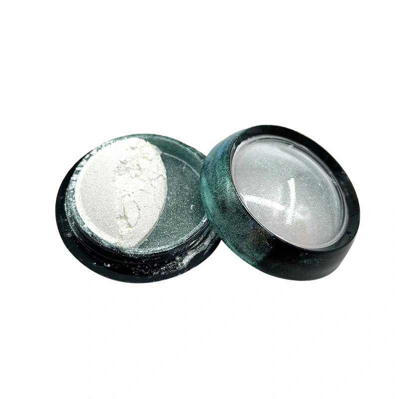 New White Based Chrome Color Shift Pigment for Nail Polish