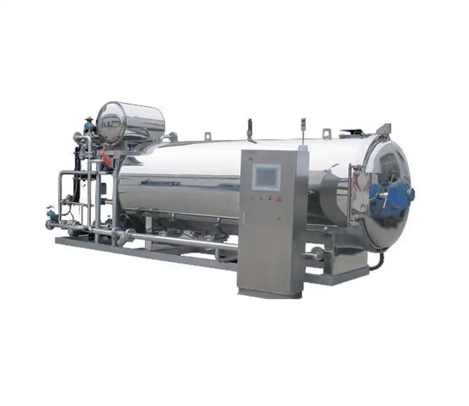 Único Industrial Pot Alta Temperatura Autocover Autoclave Esterilizador de alimentos