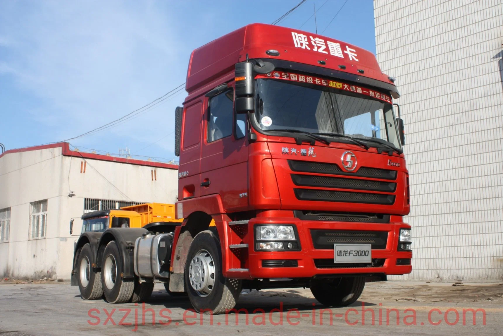 Camión Shacman de servicio pesado 6X4 10 ruedas usadas New Prime Camión de cabeza de tractor de mover