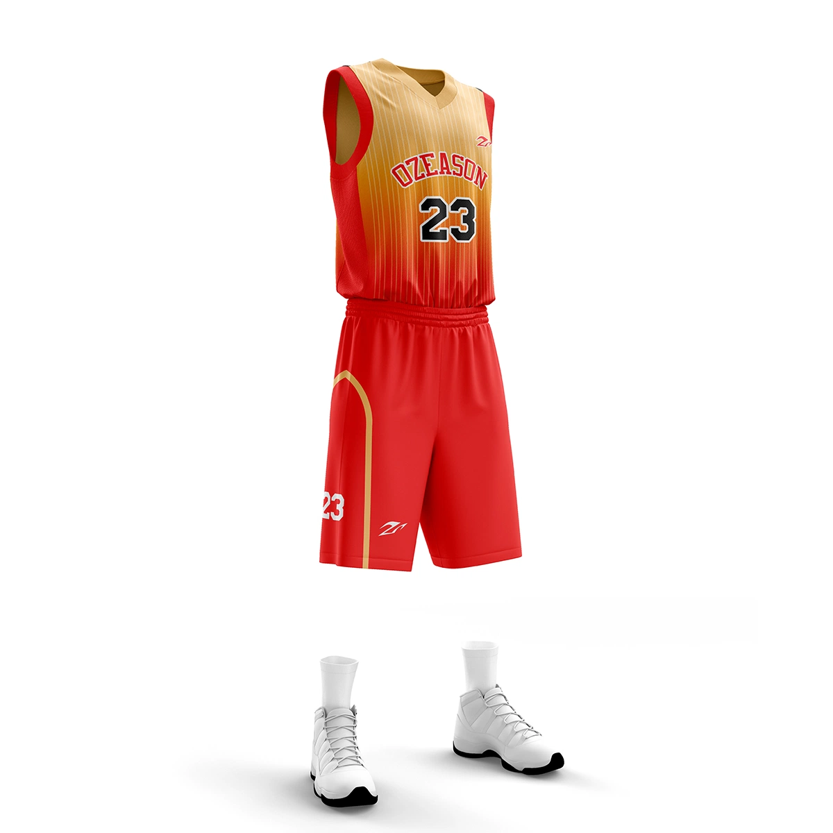 Custom Logo Schule Basketball Praxis Uniformen Männer Sublimation Basketball Trikot