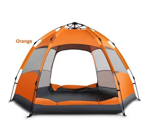 Waterproof Outdoor 3-4 Persons Family Inflatable Camping Tents