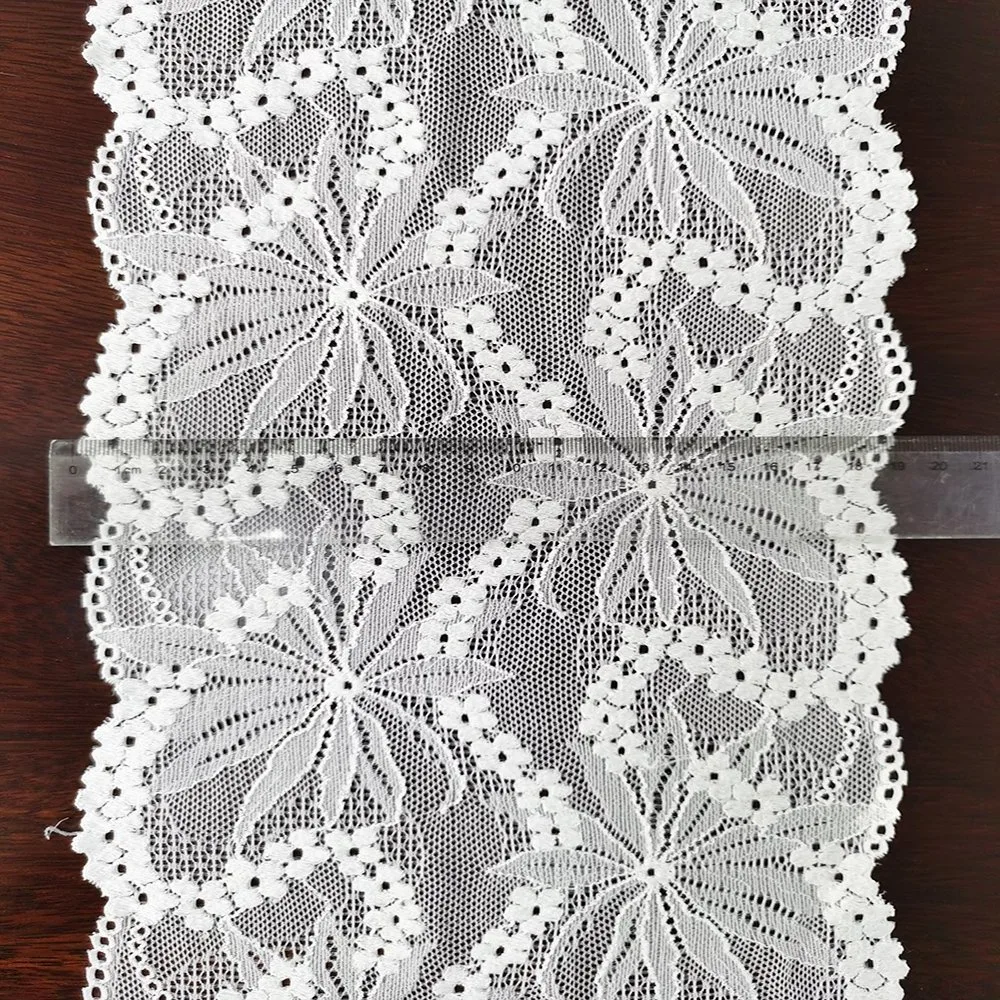 New Design of Gallon Lace Trim with Nylon/Spandex Material