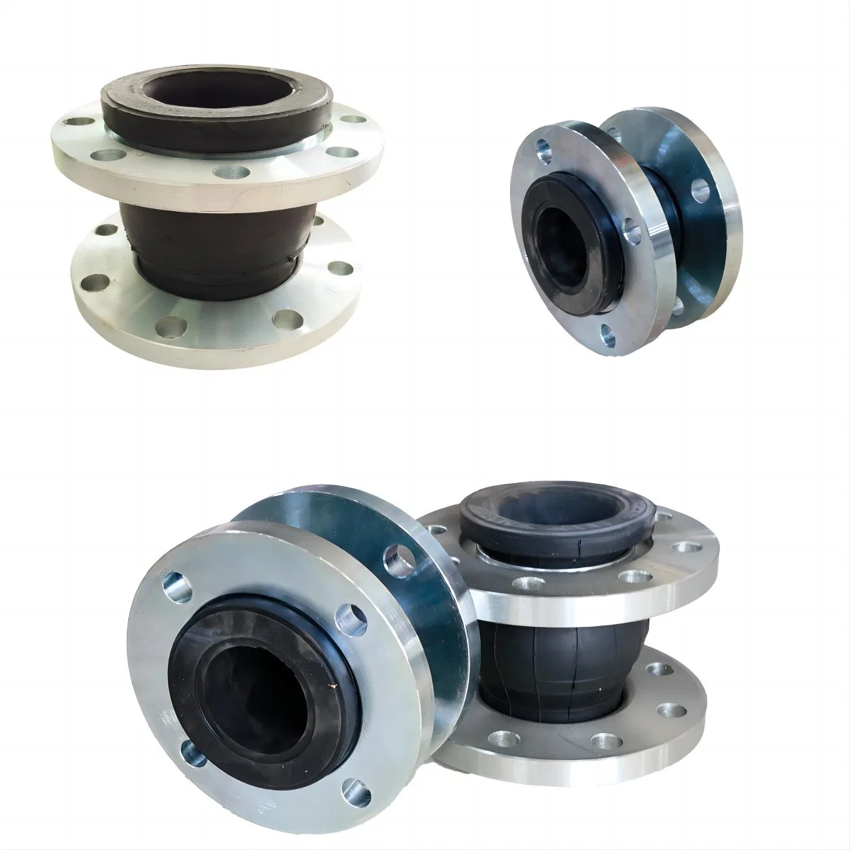 EPDM Rubber Expansion Joint with Flanged Connector Coupling