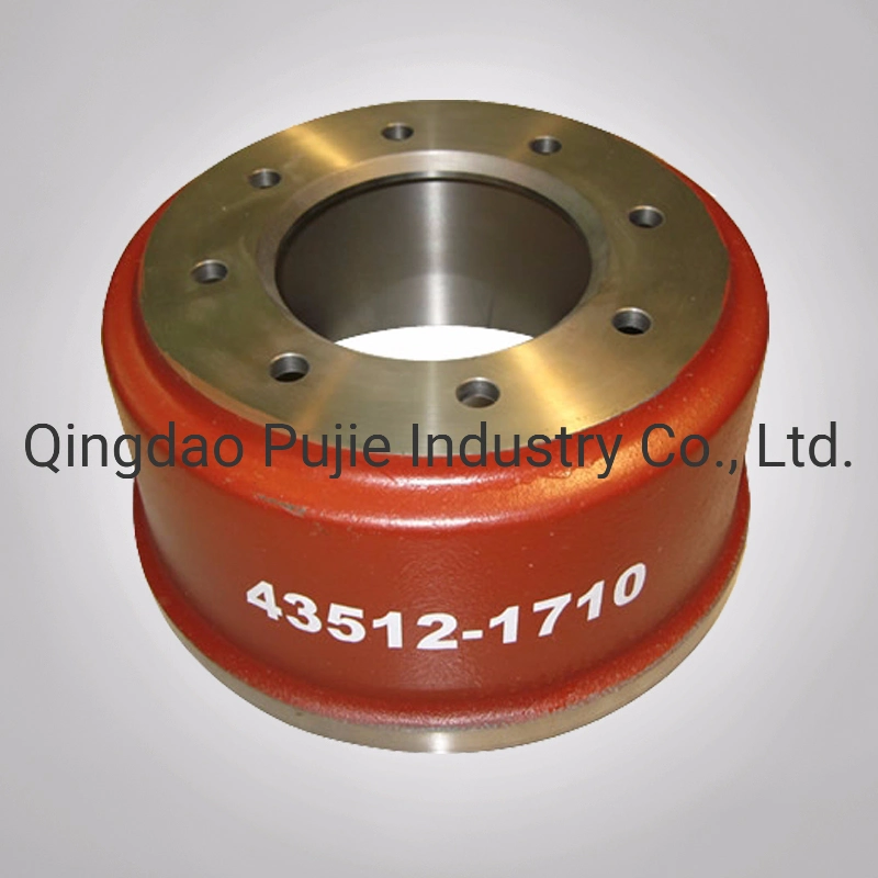 Japan Series 43512-1193 Brake Drum for Hino Truck (PJBD016)