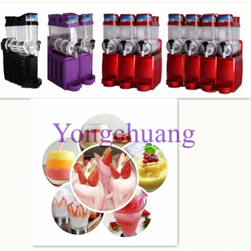 1/2/3/4 Tanks of Slush Machine with Fast Cooling Compressor