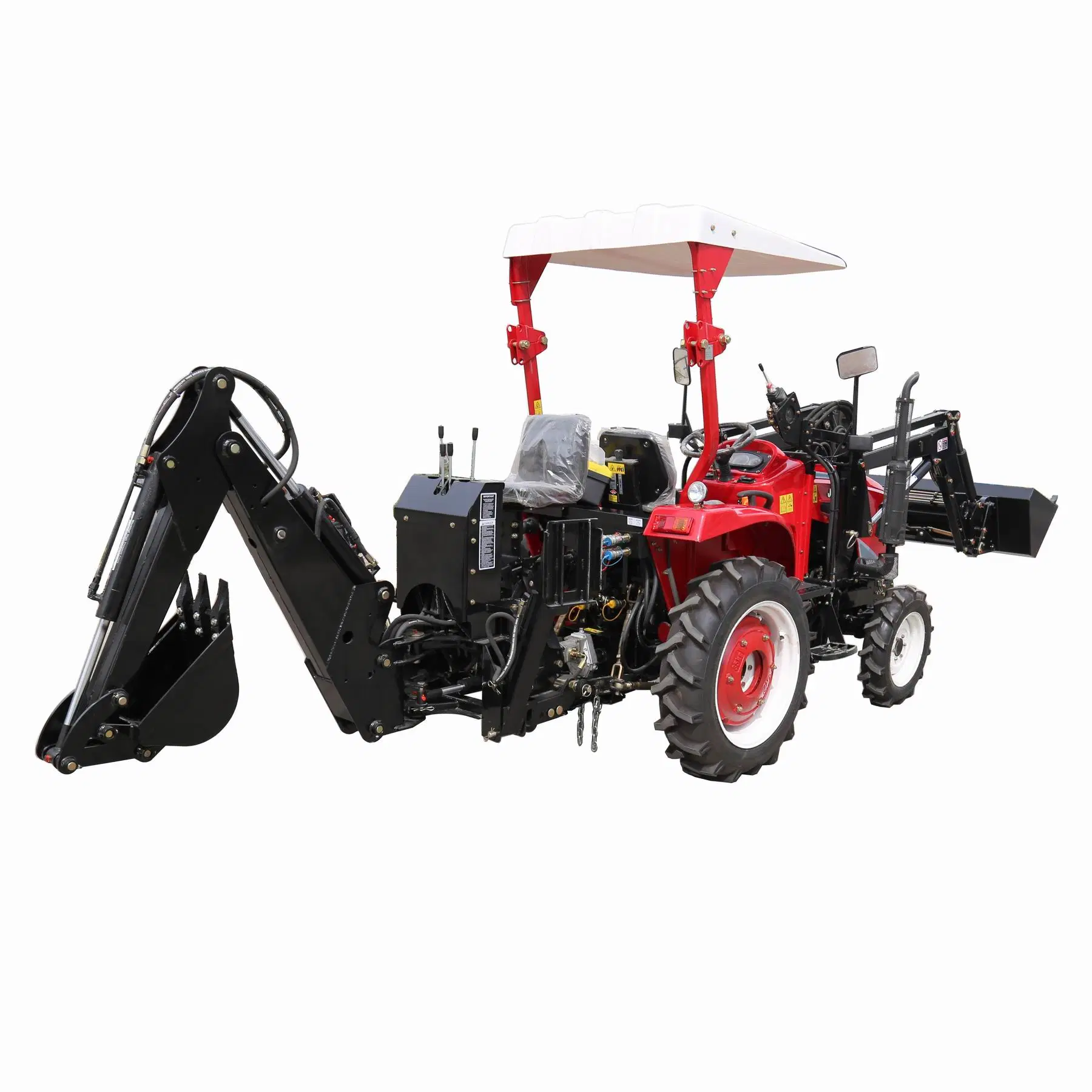 Chinese CE Euro V Agricultural Jin Ma 25HP Mini 4X4 Small 4WD Compact Lawn Mower Garden Farm Tractor Agriculture Price in German