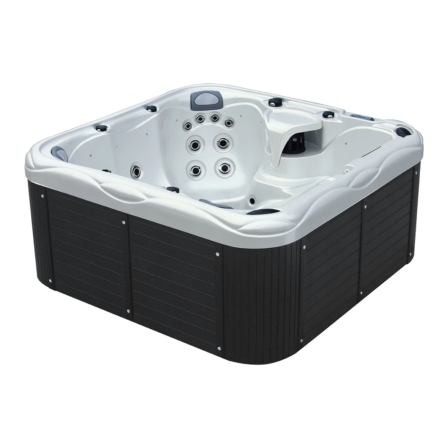 Venta caliente Home Masaje Jacuzzi bañera Jacuzzi al aire libre de lujo independiente Masajes de Hidroterapia SPA