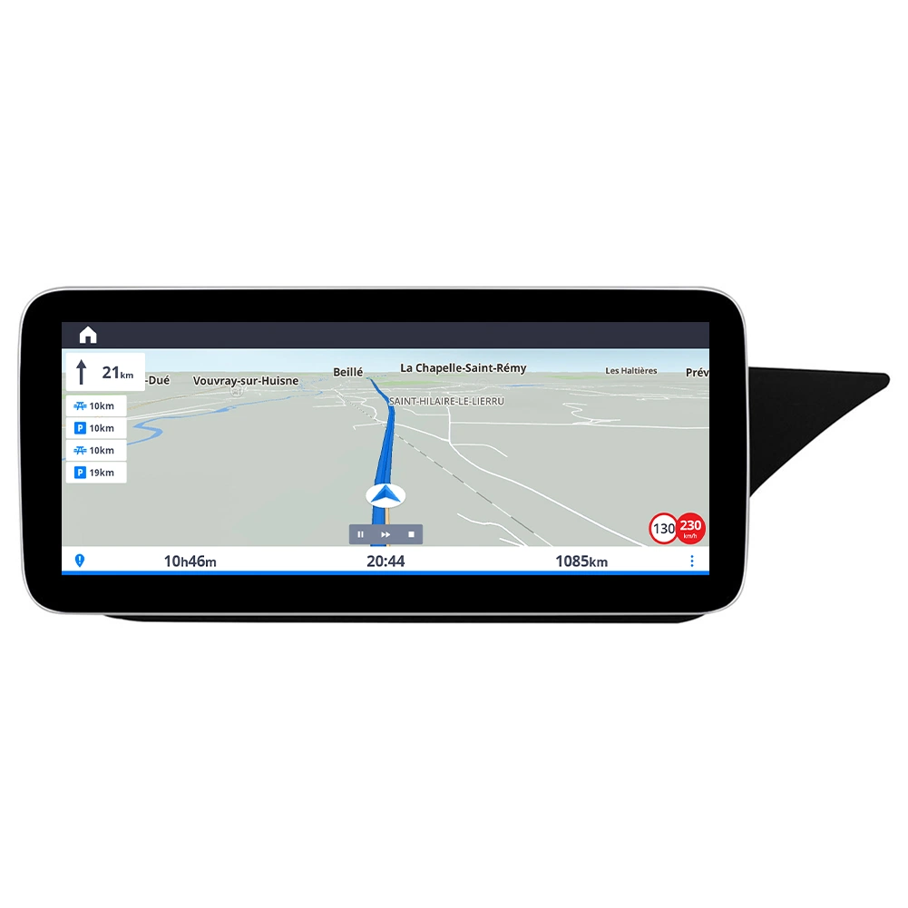 GPS Auto Android Full Touch Screen Video für Benz Klasse E (RHD) 2010 2011 2012 2013 Drahtlose Rückfahrkamera für das Auto Player Anzeigen