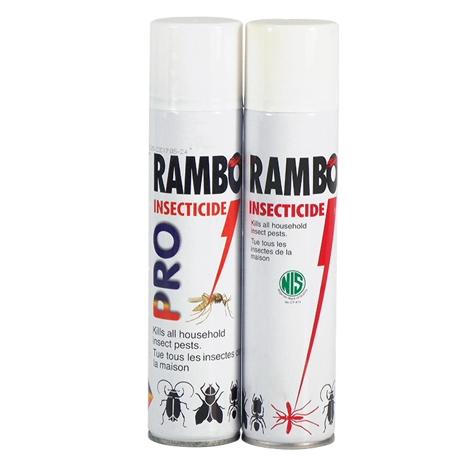 Africa Hot Sales 300ml Rambo Aerosol Insecticide