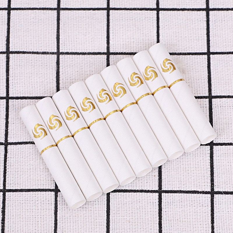 Portable Reusable Smoke Tar Filter Cigarette with Holes for Smoking Activated Carbon Cigarette Pipe Filters 6mm