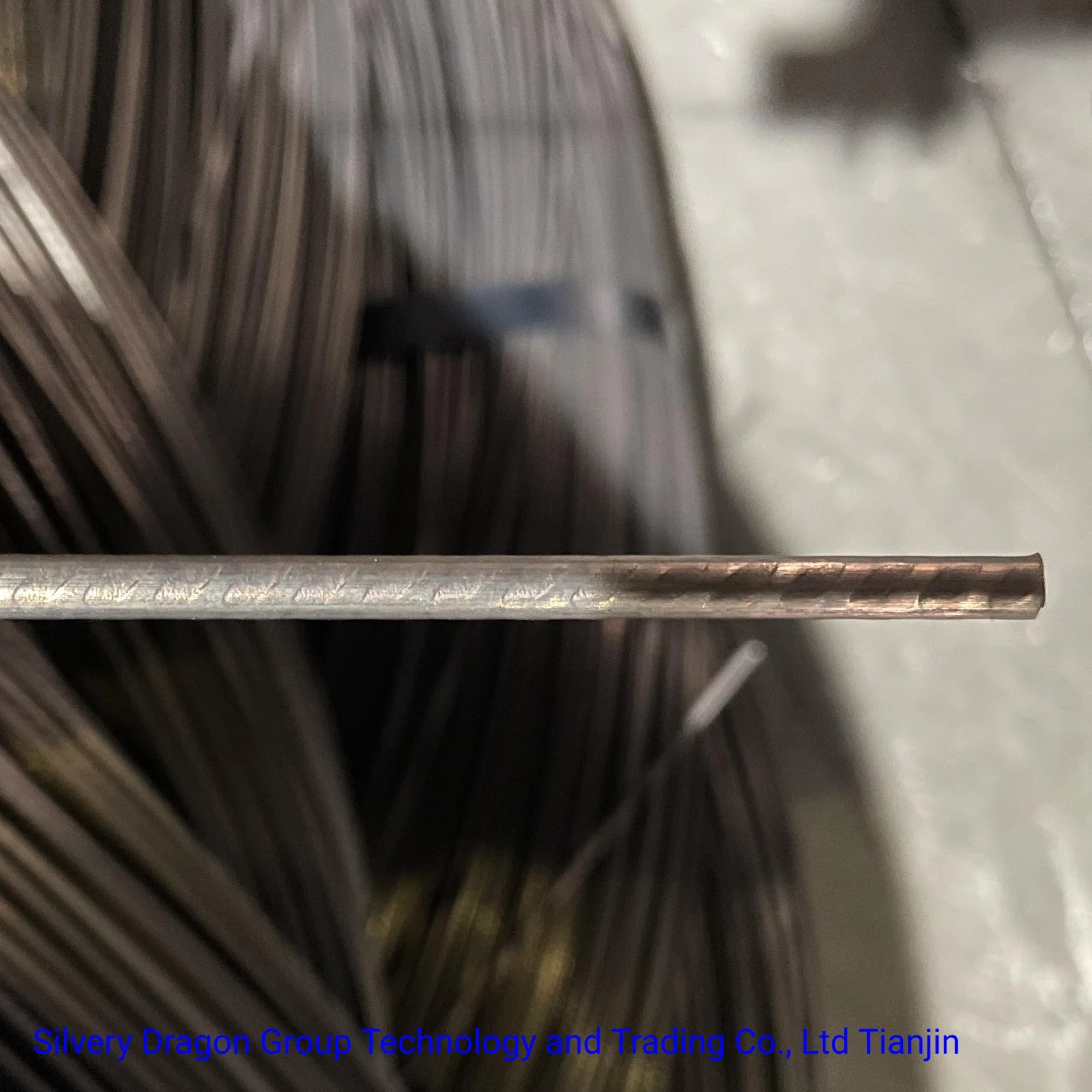 Low-Relaxation Indented Steel Wire for The Prestressing of Concrete