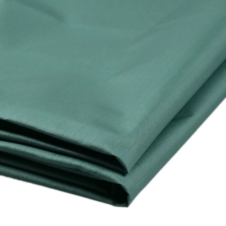 100% Polyester Conductive Yarn Plain Uniform Medical Waterproof Fabric for Hospital Uniform