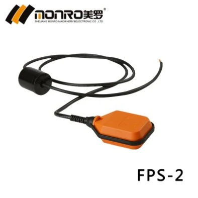 MOQ500PCS Zhejiang Monro Float Sensor Water System Level Control Fps-2 with Cable & Counter Weight