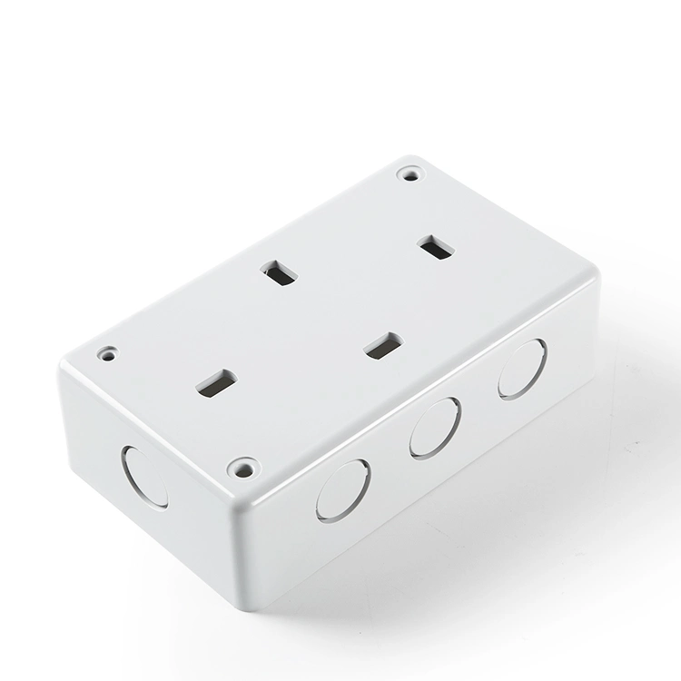 PVC Wall Electrical Back Boxes Home Decoration Electric Socket Button Box