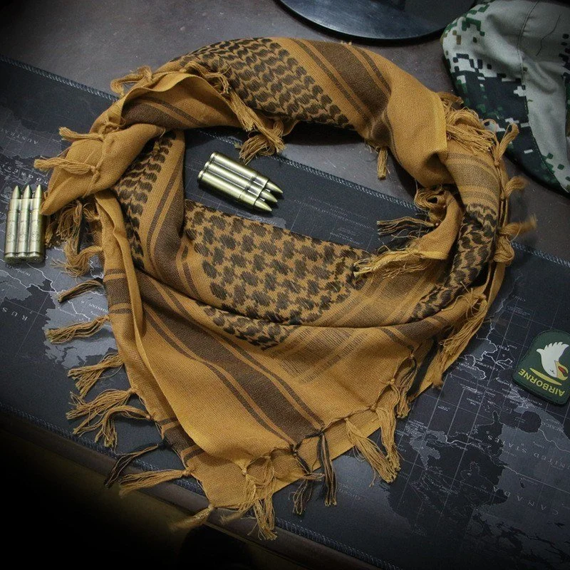 Winter Summer Arab Muslim Outdoor Men Casual Warm Scarf Windproof Wind Scarf