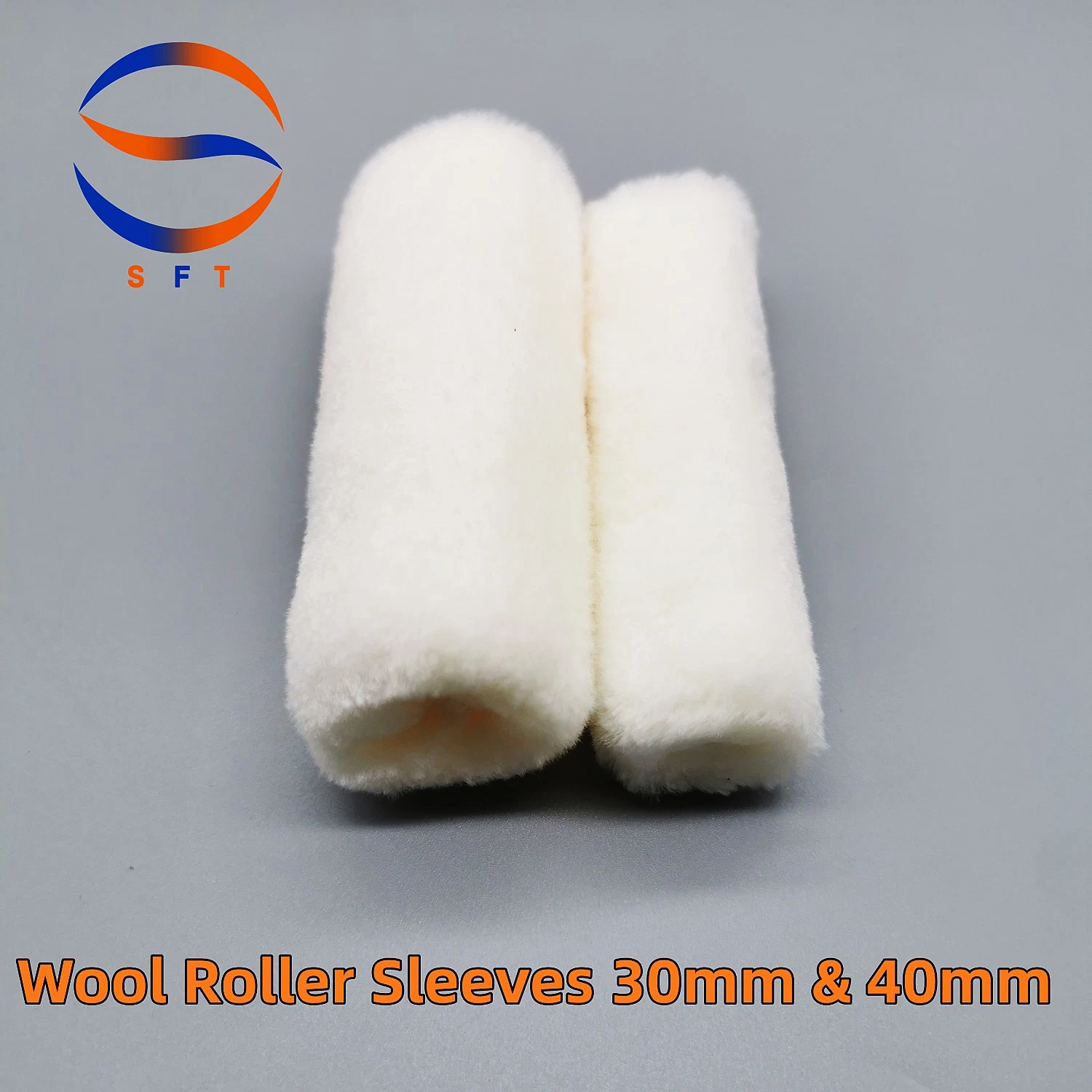 4&prime; &prime; White Wool Paint Roller Covers for Epoxy Resin Painting