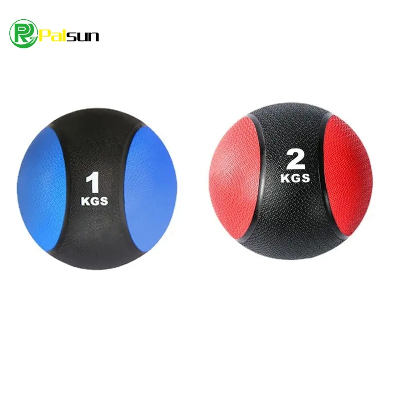 New Hot Selling Gym Workout Double Color Rubber Medicine Ball