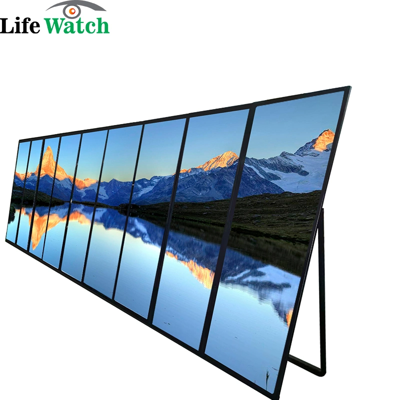 Outdoor 65-inch tela de publicidade LCD 4K tela Billboard