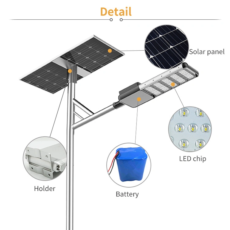 High Brightness Customized Design Integrated All in Two Solar Outdoor Lamp