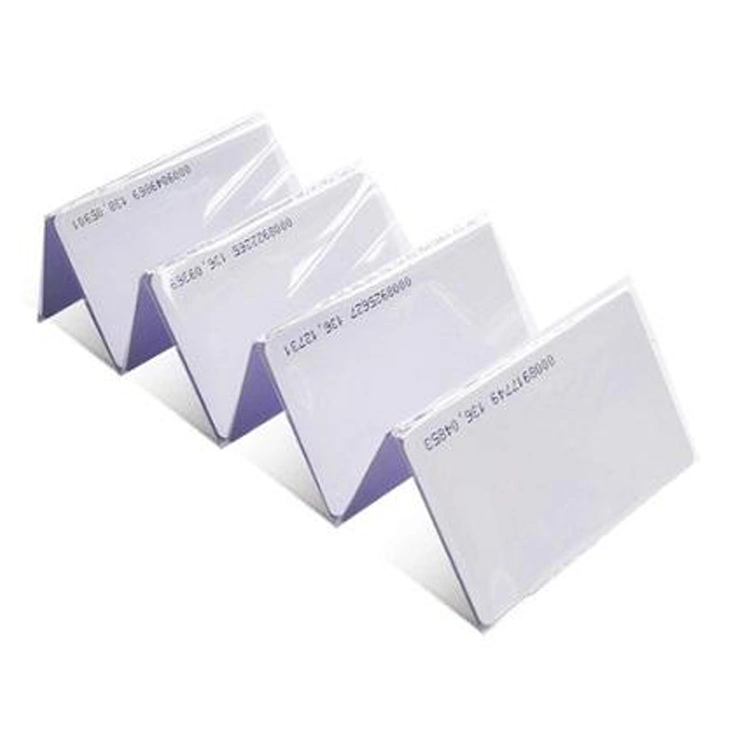 Tarjetas inteligentes sin contacto 125kHz Tk4100 RFID Thin Cards de bajo coste