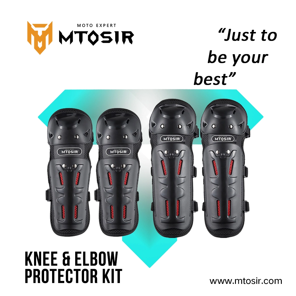 Knie und Ellenbogen Protector Kit Sport Sicherheit Motorrad Zubehör Zubehör Zubehör PARA Mtosir