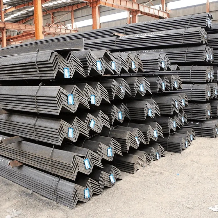 Angle Steel ASTM A36 A53 Q235 Q345 Carbon متساوي الزاوية الحديد المجلفن الصلب على شكل L