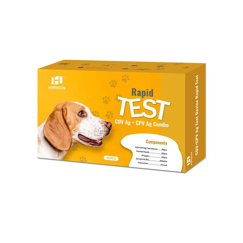 Hrikon Veterinary Diagnostic CDV CPV Antigen Test Kit