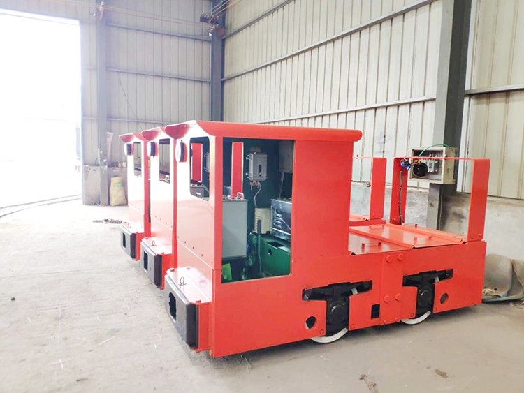 Battery Trolley Electric Narrow Gauge Mining Locomotive Battery Truck for Coal Transportation