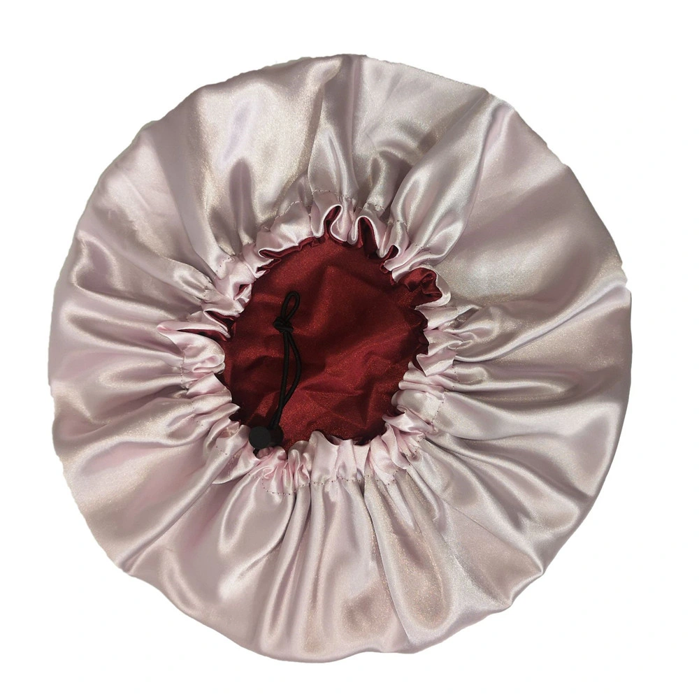 Wholesale/Supplier Satin Bonnet Double Layer Cap Oversized Flowers Shower Cap