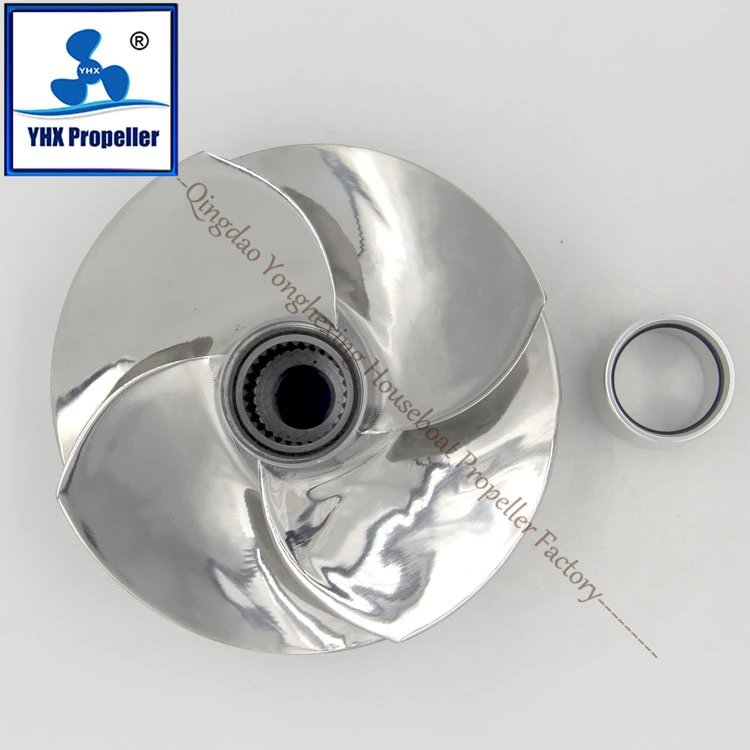 Polished Jet Ski Impeller for Bombardier 159mm	15/21