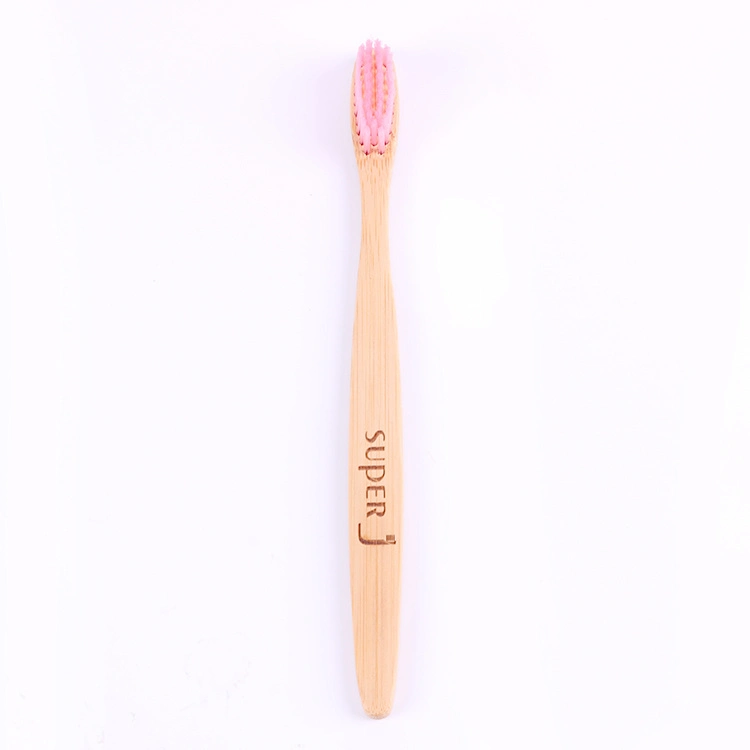 Manufactures Soft Bristle Bamboo Toothbrush Can Customized Logo for Adult Bamboo Toothbrush