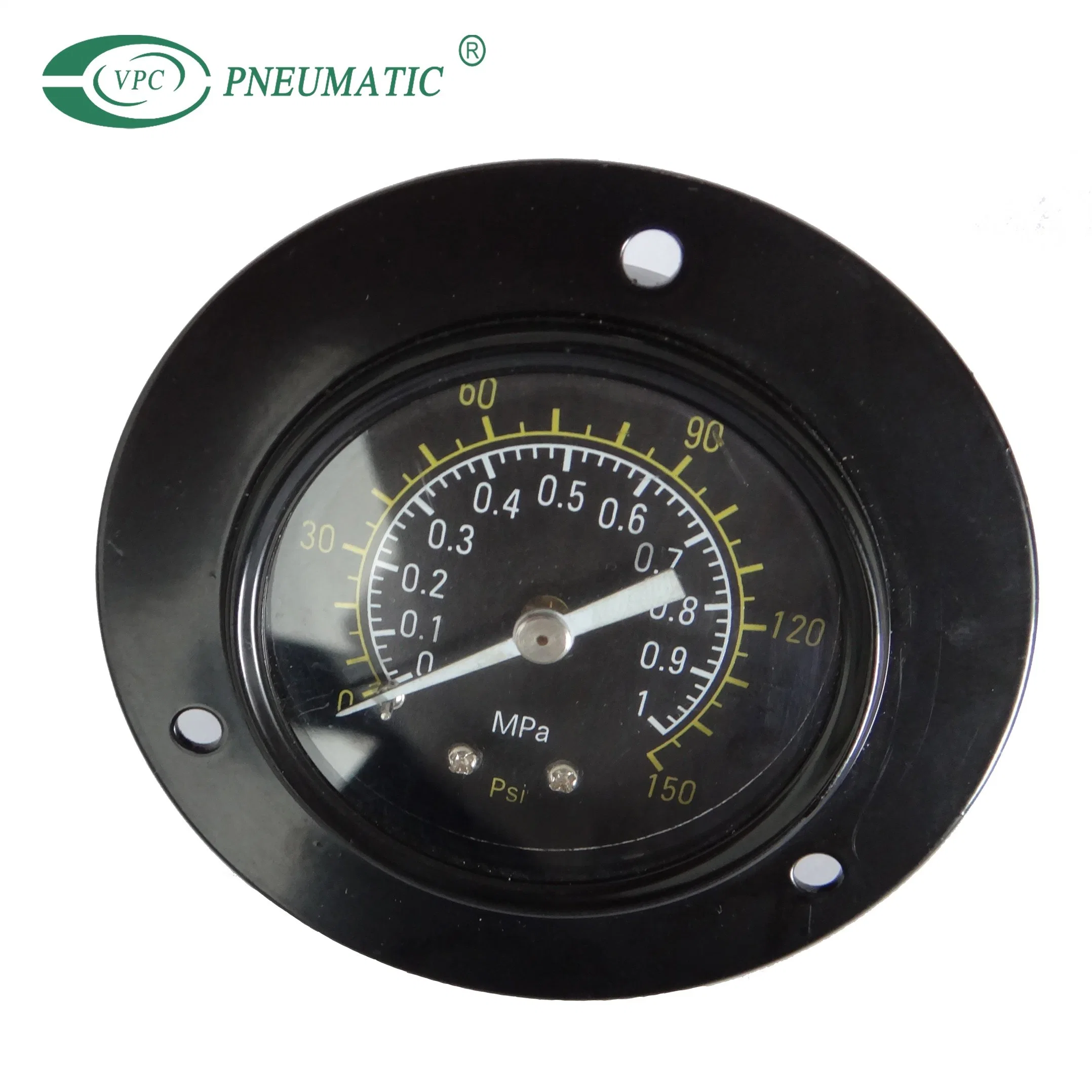 Accurate and Durable Stainless Steel Air Pressure Gauge with Oil