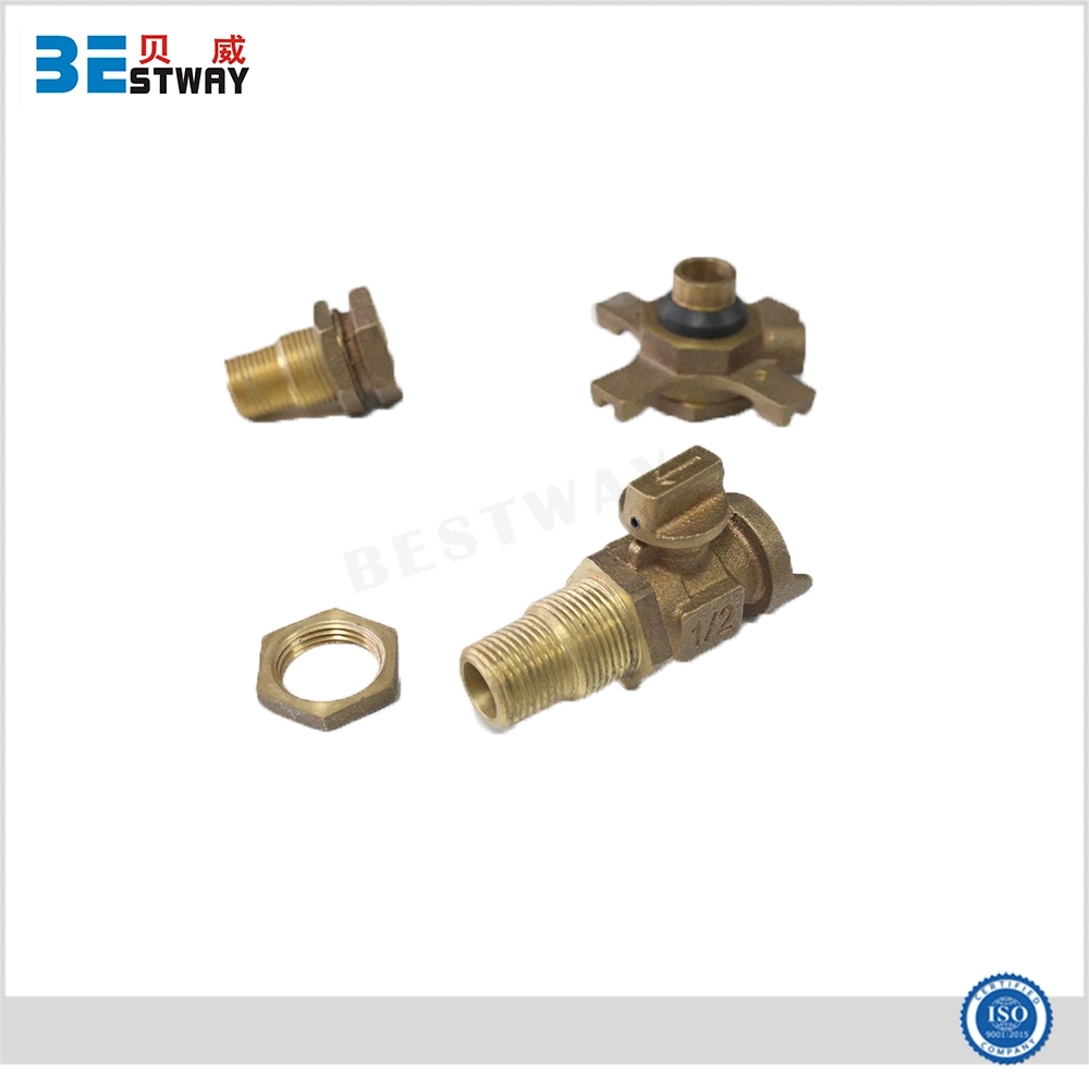 Water Meter Flexible Bronze Inlet and Outlet Joint Expansion and Valve