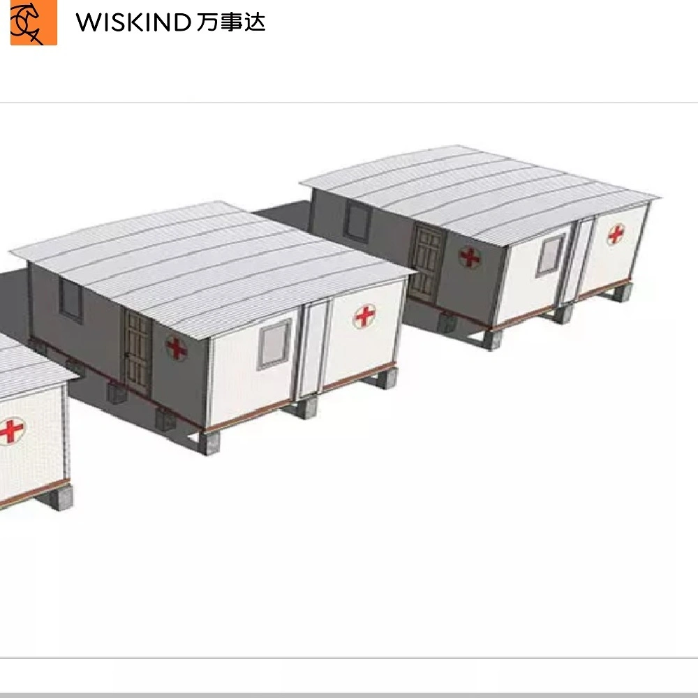 Ce FM Container House for Hospital Corona Civ Labor Easy Insatallation Mushroom Vegetable Dormitory