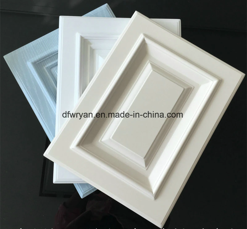 PVC Vacuum Thermofoil MDF Kitchen Cabinet Door