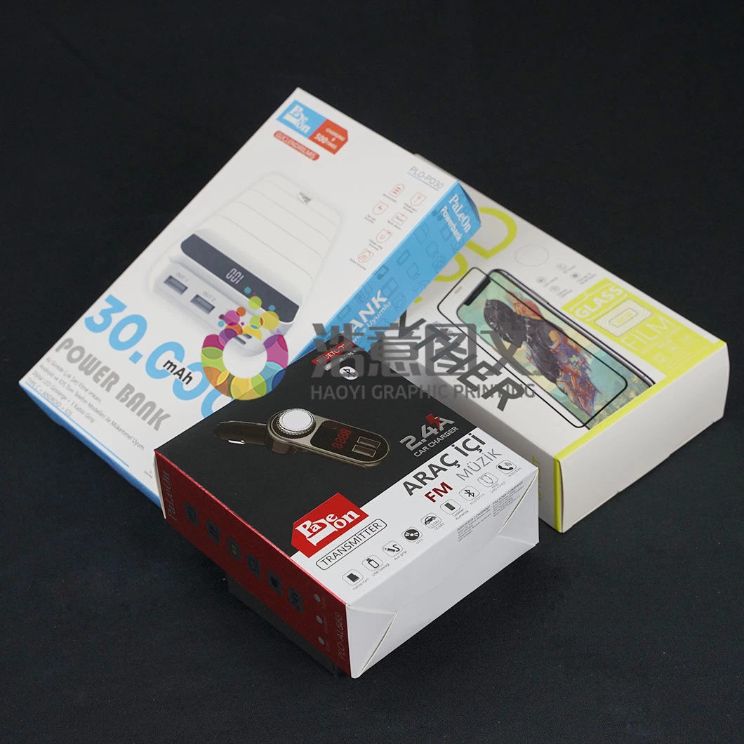China Mayoreo Color a medida cartón impreso Caja de embalaje de productos electrónicos