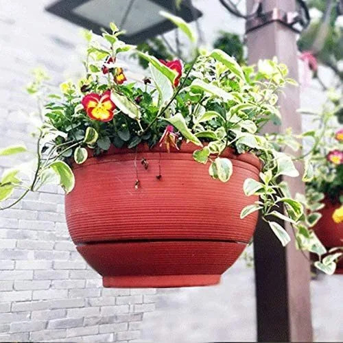 Maceta de flores plantadora colgante con base desmontable Para Home Garden Outdoor Bl17469