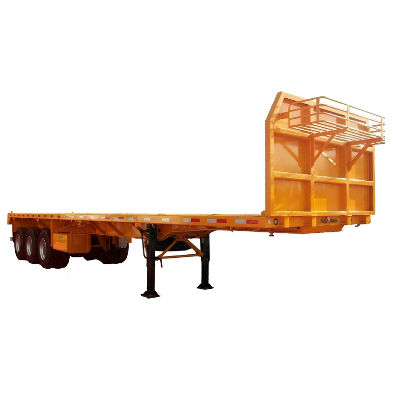 40FT Flatbed Truck Trailer Load Capacity Trailer Flatbed