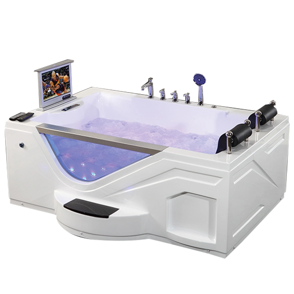 Hot Selling Vertical Bathtub/UK Bath/Japan Acrylic Massage Tub Customized LED SPA Indoor Hot Whirlpool Bathtubs