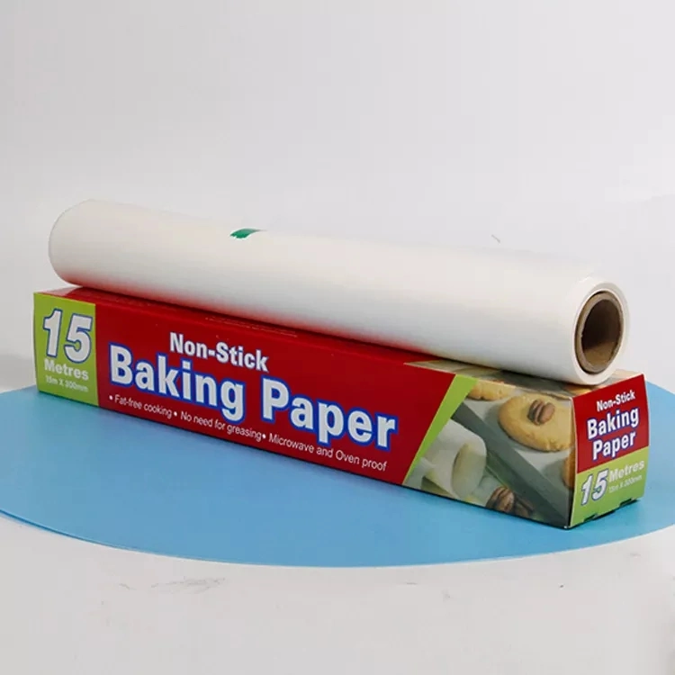 Moisture Proof Paper Coated Silicone Cheese Wrapping Paper Packaging Coated Silicon Oil Baking Food Wrapping Paper