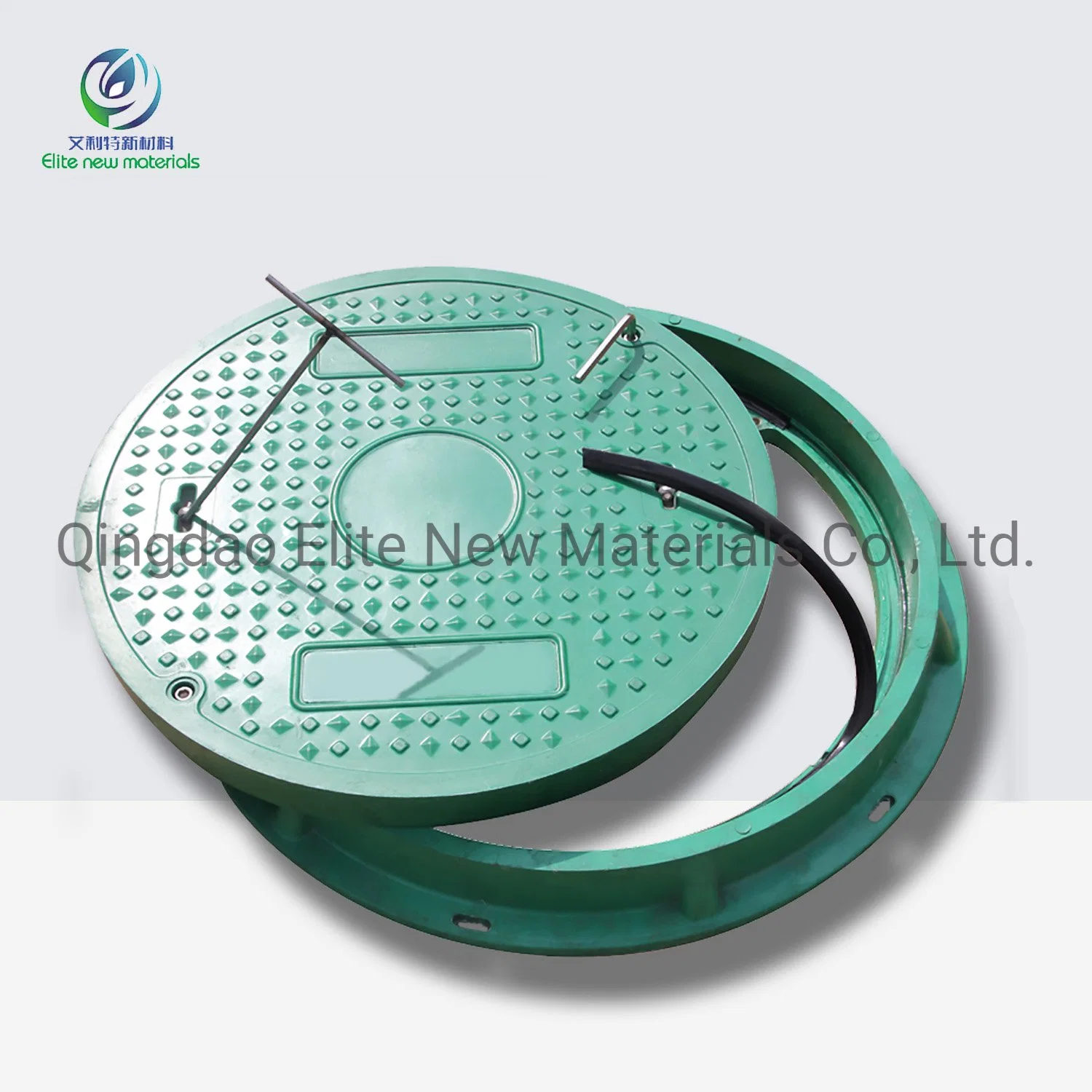 Elite Outdoor Water Well Sewer Drain Covers Composite Rectangle Manhole Cover