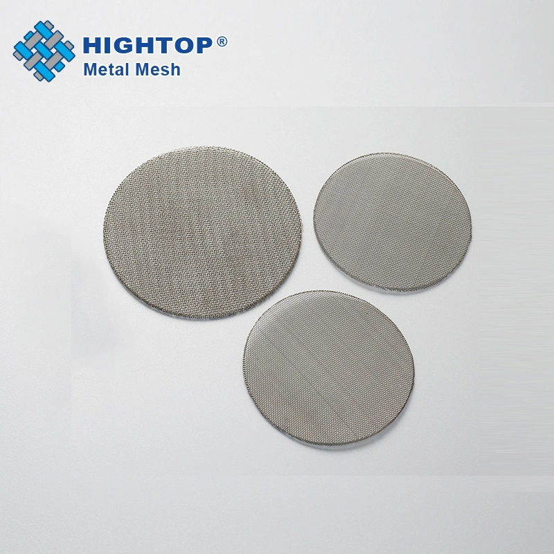 1 3 5 10 20 Micron 304 316 316L Stainless Steel Wire Mesh Sintered Filter Disc