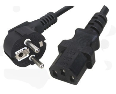 3 Pin 0.75-1.50mm2 Kc Approved Power Cord with H05V2V2-F Flexible Wire&Cable